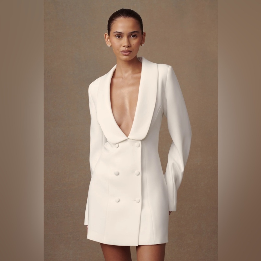 Meshki - Trinity Crepe Blazer Dress